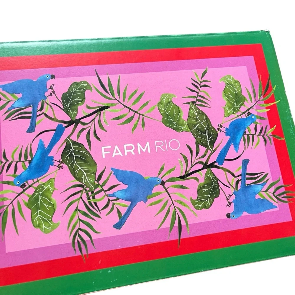 FARM RIO | NWT Blue Macaw Platform Sneaker Size 6.5 - Picture 7 of 8